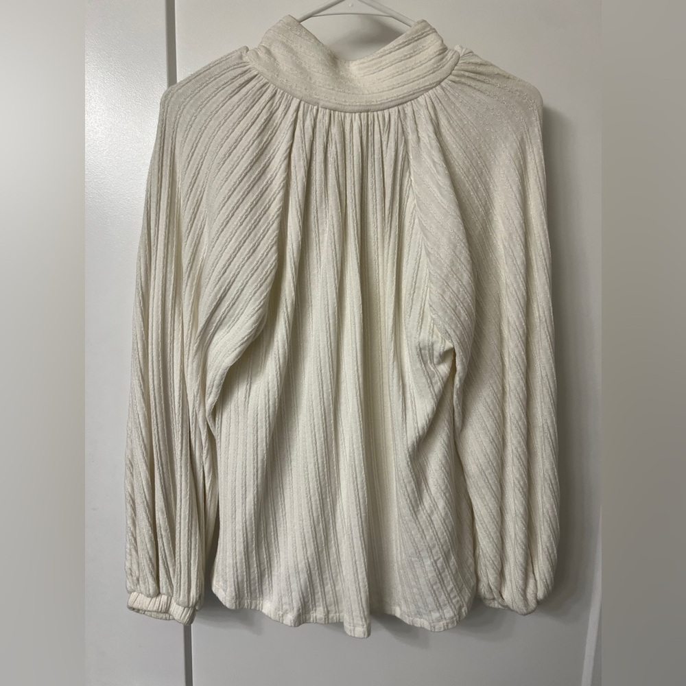 Vita Grace 100% Cotton Blouse Sweater - Picture 3 of 6